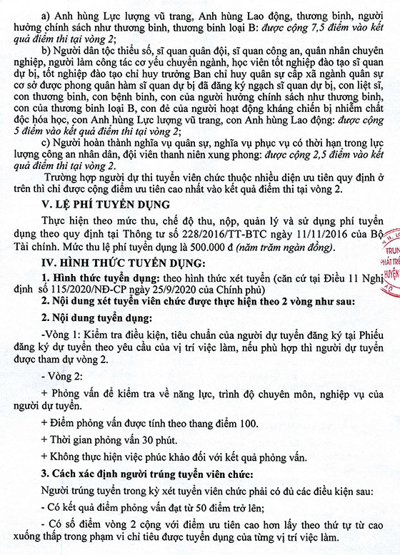 TT Phát triển quỹ đất huyện Long Thành, Đồng Nai tuyển dụng viên chức đợt 1 năm 2021