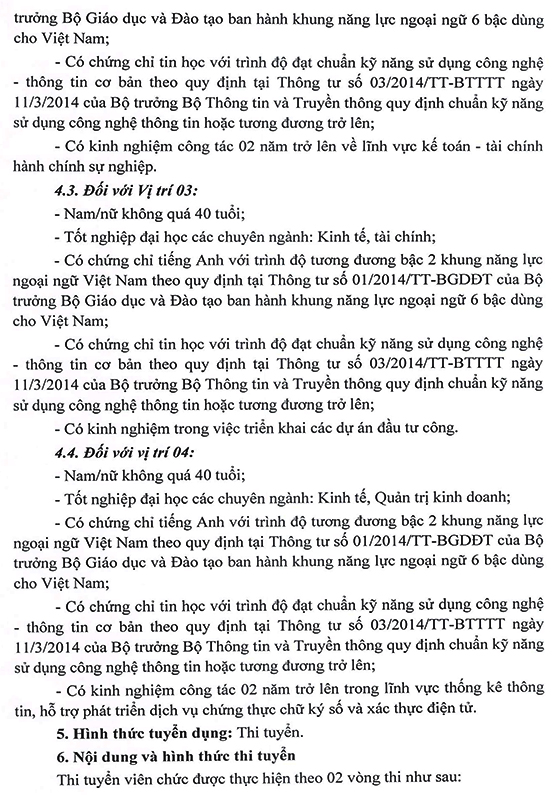 Trung tâm Chứng thực điện tử quốc gia tuyển dụng viên chức năm 2021
