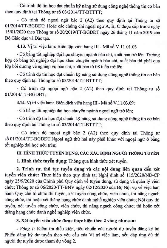 UBND huyện Thuận Châu, Sơn La tuyển dụng viên chức các đơn vị sự nghiệp công lập năm 2021