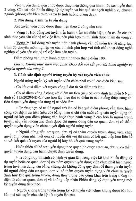 Trường Mầm non Rạng Đông 14 - Quận 6, TP. Hồ Chí Minh tuyển dụng viên chức năm học 2021-2022