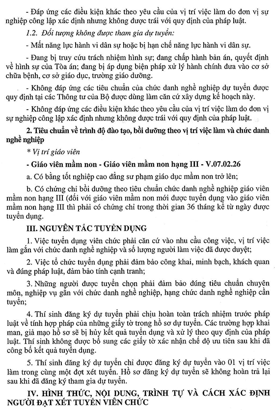 Trường Mầm non Rạng Đông 5A - Quận 6, TP. Hồ Chí Minh tuyển dụng viên chức năm học 2021-2022