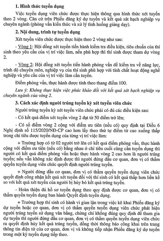 Trường Mầm non Rạng Đông 5A - Quận 6, TP. Hồ Chí Minh tuyển dụng viên chức năm học 2021-2022