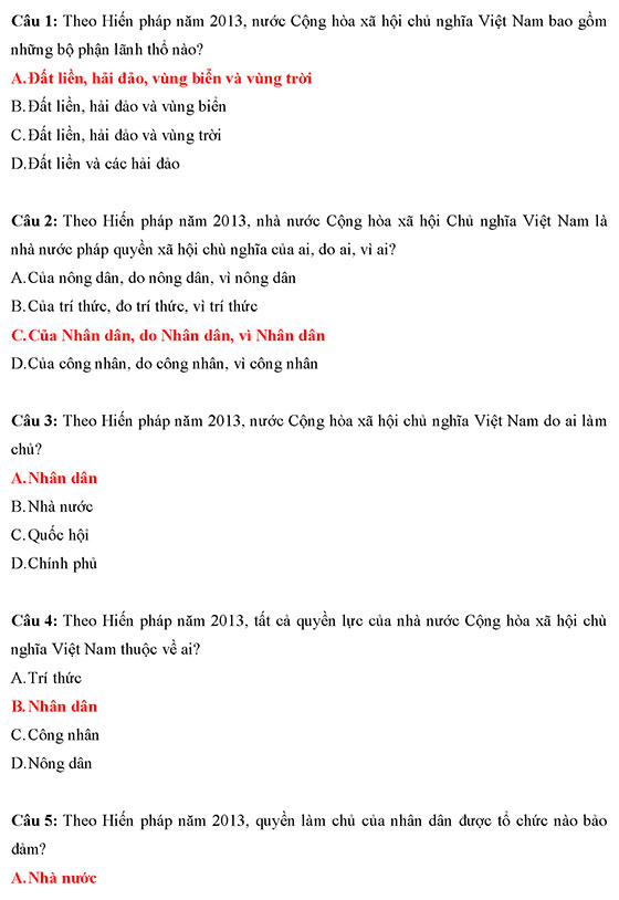 Ngân hàng câu hỏi trắc nghiệm ôn thi nâng ngạch công chức tỉnh Bình Thuận 2023